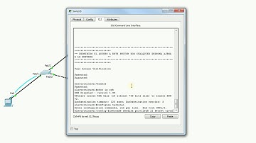 Conexion mediante ssh a dispositivo Cisco (Packet tracert)