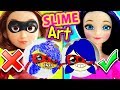 Marinette vs Increibles 2 | Pancake Art Challenge