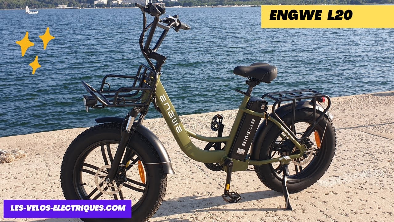ENGWE ENGINE X, le Fat Bike électrique homologué pour nos routes (avec certificats) à 1199