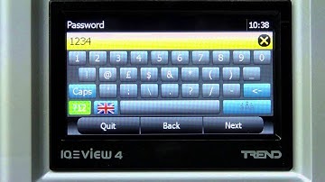 Trend IQView4 Tutorial No.1 - Login In and New User Setup