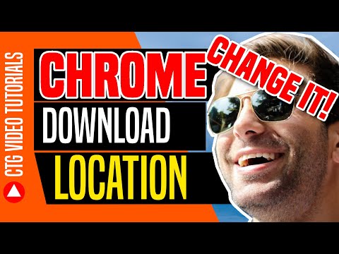 How to Change Download Location in Windows 10 Google Chrome EASY!
