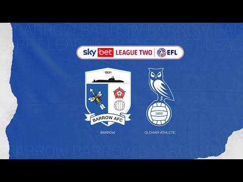 Barrow Oldham Goals And Highlights