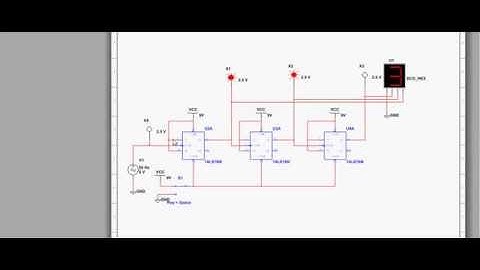 3 Bit JK Flip Flop Up Counter