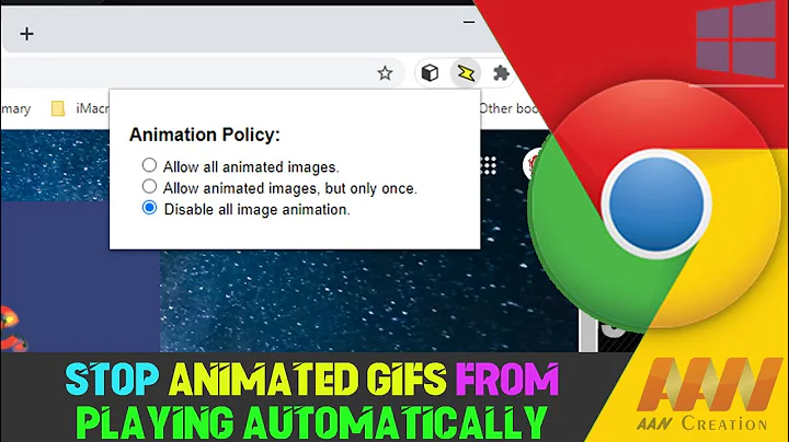 How to Stop Animated GIFS From Playing Automatically on Chrome Browser