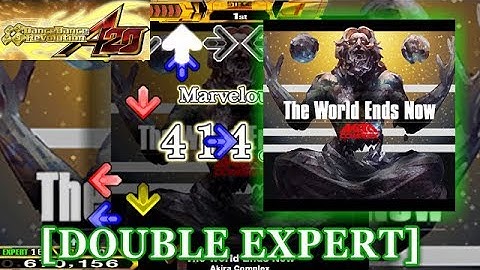 【DDR A20】 The World Ends Now [DOUBLE EXPERT] 譜面確認＋クラップ