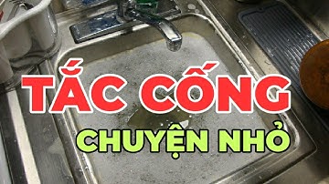 Bồn rửa bát lâu ngày thoát nước chậm, đây là cách khiến nó thông trở lại - Kênh Hướng Dẫn