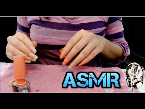 ASMR ESPAÑOL MANICURE / WHISPER Sonidos de Agua