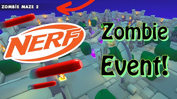 NERF Superblast Gameplay! #6 - Zombie Strike Event!