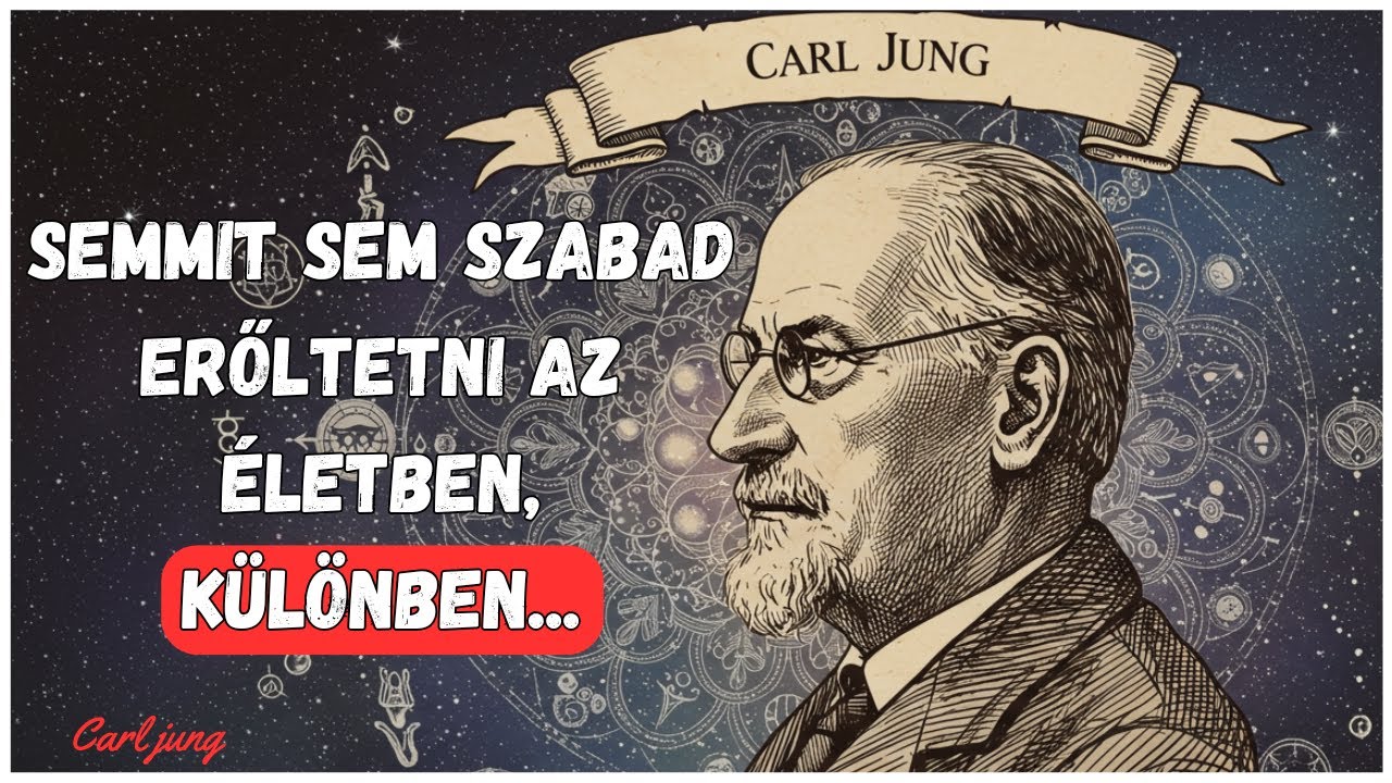 Semmit sem szabad erőltetni az életben, különben... - Carl jung
