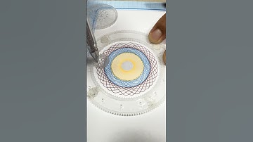 drawing and sound!☺ #spirograph #relaxing #shorts #satisfying #drawingtutorials #drawingideas