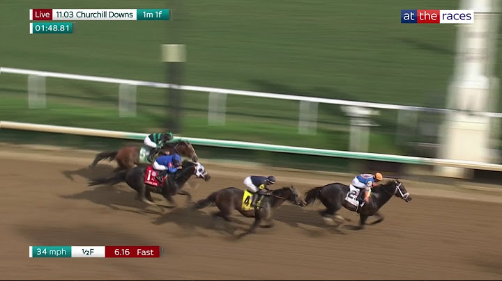 MINDFRAME beats all-star field in the Grade 1 Stephen Foster at Churchill!