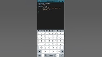 #shorts C Program to find Determinant of Quadratic Equation #viral #viralshorts #programming #short