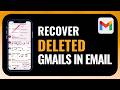 How to Recover Deleted Gmail Emails 2026