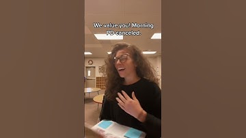 Full day of work time in the classroom! How does admin value YOU?