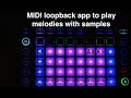 Circuit melodies with samples Part 5: MIDI loopback Lemur App