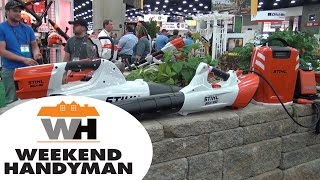 Hitachi 36-Volt Handheld Blower STIHL 36 Volt Lithium Ion Leaf Blower BGA85 BGA100 | Weekend Handyman | #StihlUSA