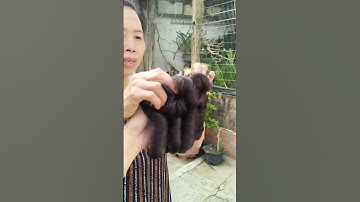 Tóc búi giả búi tóc trung niên mới nhất năm #tocbui