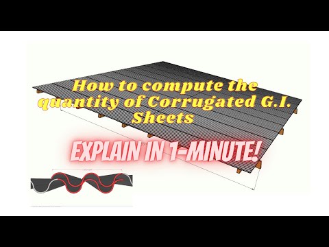 Video: Profiled Sheet Weight: Kung Magkano Ang 1 M2 Ng Profiled Sheeting Na Tumimbang Ng 2-6 Metro? Timbang Ng Isang Square Sheet, Tiyak Na Gravity Ng Pininturahan Na Corrugated Board