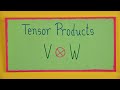 What is the tensor product, anyway?