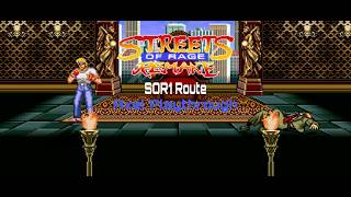 Streets Of Rage Remake v5.2 SOR1 Route (Axel Playthrough)