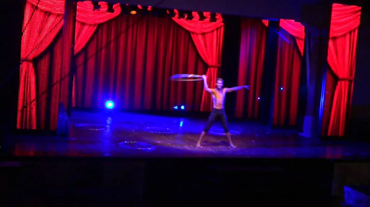 Nick Rothlisberger Hula Hoop act