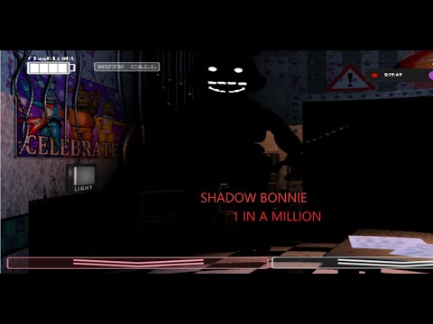 Shadow Bonnie Rare Screen