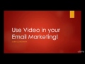 How to Using Video in your Emails for Email Marketing