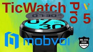 Dual display watch | mobvoi TicWatch Pro 5