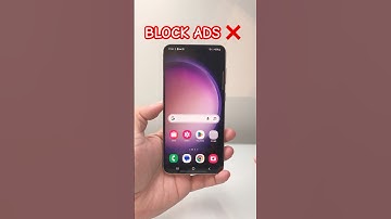 How to BLOCK ADS on Samsung or Android Phone #samsung #tips