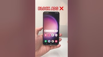 How to BLOCK ADS on Samsung or Android Phone #samsung #tips
