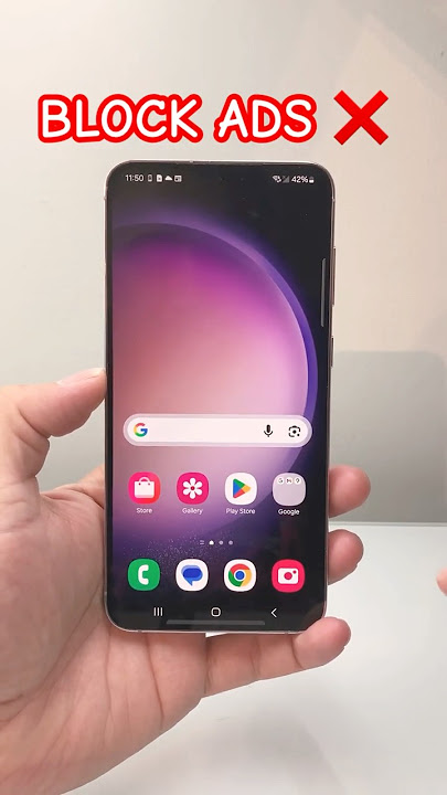 Cara MEMBLOKIR IKLAN di Ponsel Samsung atau Android #samsung #tips