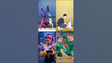 Thumbnail of LEG FIGHTING?!😳 - Kpop Demon Hunters 😳 #sodapop #demonhunters #kpopdemonhunters