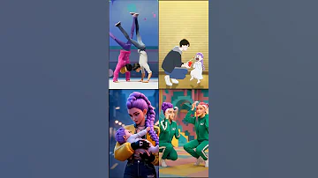 LEG FIGHTING Kpop Demon Hunters Sodapop Demonhunters Kpopdemonhunters 