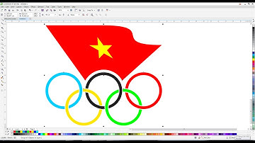 Vẽ Logo Olympic CorelDRAW Cơ Bản Chuẩn Tỉ Lệ Vàng | Logo CorelDRAW from A - Z | 6S VIETNAM