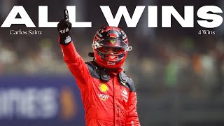 Carlos Sainz | All 4 wins