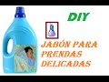 Higiene del Hogar: Como hacer jabón liquido para prendas delicadas, producto para negocio - PHF