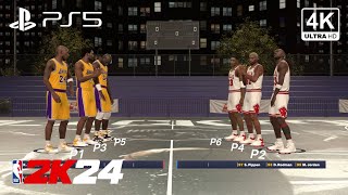 BLACKTOP | Kobe, Horry & Shaq 3v3 Jordan, Rodman & Pippen