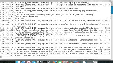 Apache Pig - Join two datasets using Pig - 02 Inner Join