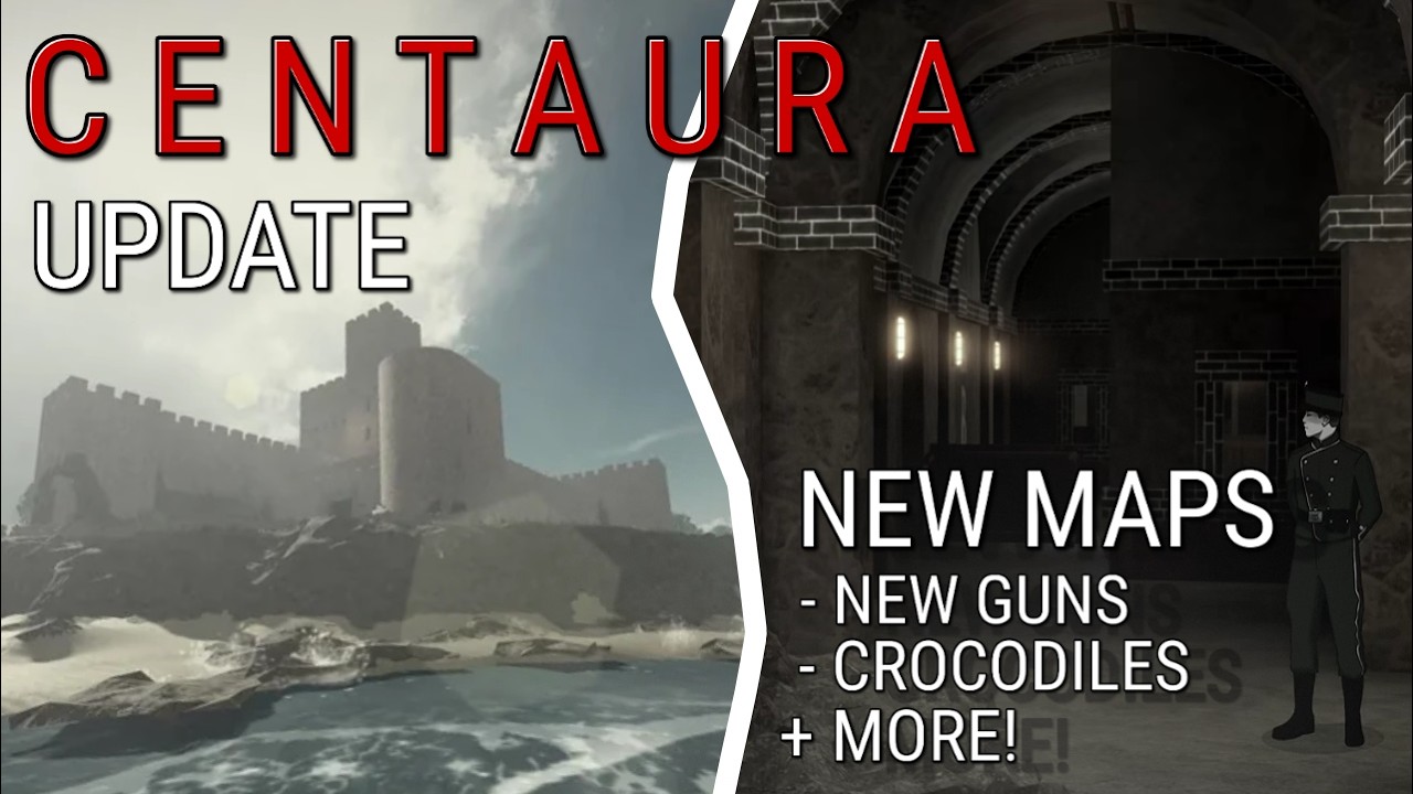 CENTAURA UPDATE Vega Part 2 - New Maps & Weapons Showcase - YouTube