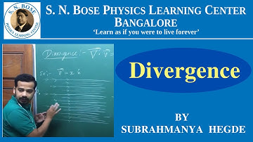 Divergence | CSIR-NET | GATE Physics | JEST | TIFR -GS | IIT-JAM Physics | ED1.7