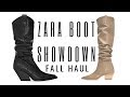 FALL ZARA BOOT HAUL - SO MANY TO CHOOSE FROM! | EYE FOR THE BUY