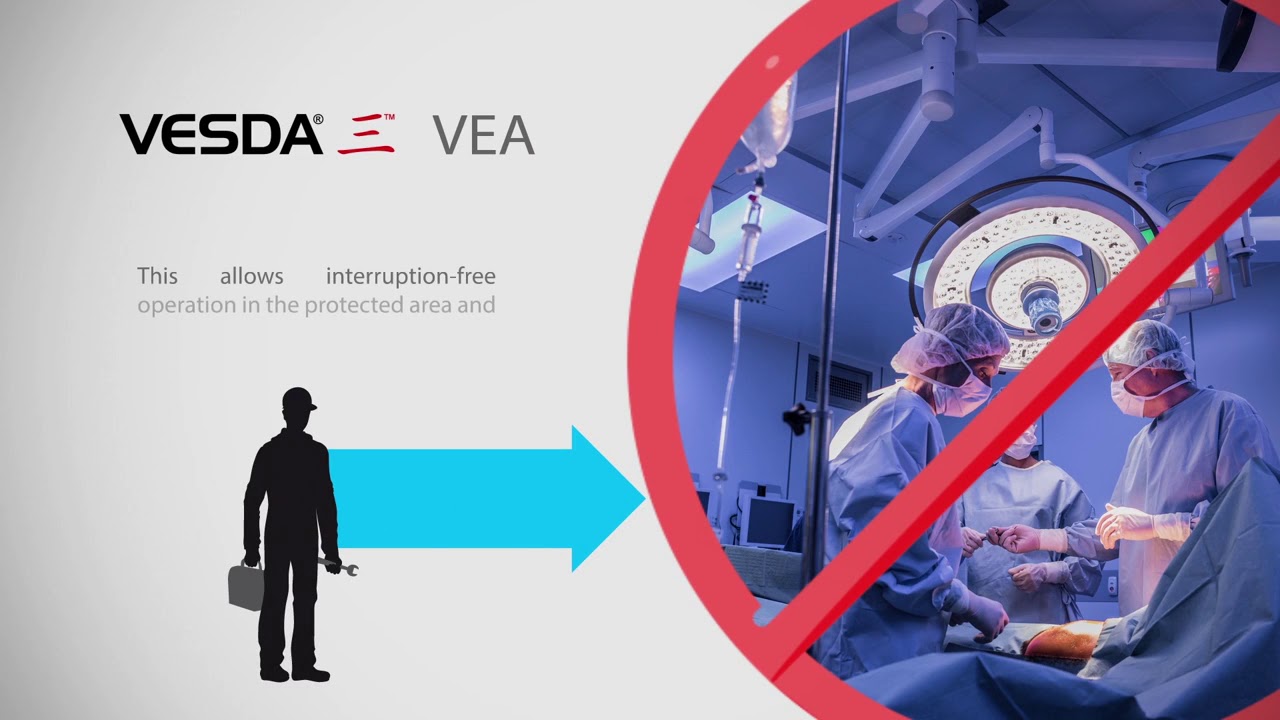 VESDA E VEA - извещатель пожарный дымовой аспирационный - YouTube