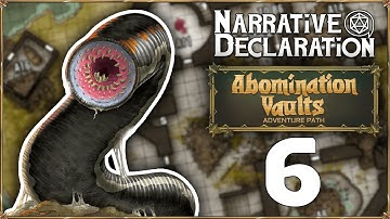 Horrors Underneath | Abomination Vaults Episode 6 | #pathfinder2e #dnd