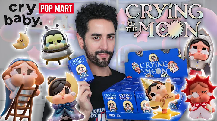 Pop Mart CRYBABY Crying to the Moon 🌙 Blind Box Unboxing (Full Series) 💜