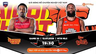 VBA 2026 - GAME 32: Saigon Heat vs Danang Dragons l 12/07 screenshot 3