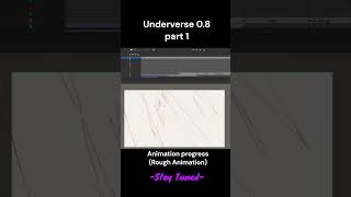 #Shorts #Xtale #Underverse Rough Animation From One Of The Fight Scenes In Underverse 0.8 Part 1.