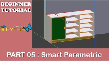 PYTHA 3D CAD | Model | Smart Parametric | Part 05