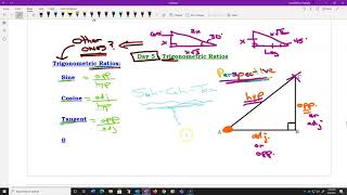 Unit 9 Day 4--Trig Ratios Part 1