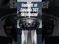 ✈️👨✈️Cockpit of Cessna 337 Skymaster in blender #aviation #aviationgeek #cessna