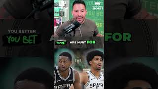 Spurs Playoff Nightmare: De'Aaron Fox &amp; Dylan Harper  HURT! | You Better You Bet